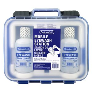 First Aid Central 174-Piece Eyewash Kit w/ Bandages and Treatments