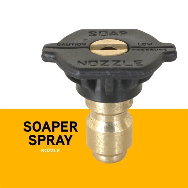 BE Power Equipment 3.5 4-Pack 5000 PSI Quick Connect Pressure Washer Nozzle Tips