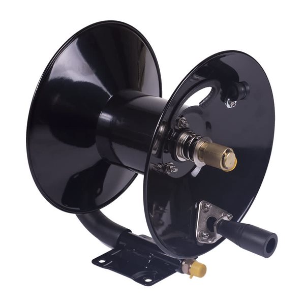 BE Power Equipment Pressure Washer 50-ft L x 3/8-in dia Hose Reel