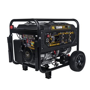 BE Power Equipment 9000-Watt Electric Start Tri-Fuel Portable Generator w/ CO Detector and OEM Engine
