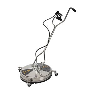 BE Power Equipment Whirl-A-Way 5000 PSI 24-in W Commercial Gas Pressure Washer Surface Cleaner for Hot/Cold Water