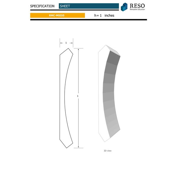 RESO 3-Pc 1 x 1 x 96-in Primed Finger-Joined Pine Crown Molding - 24 ft Total