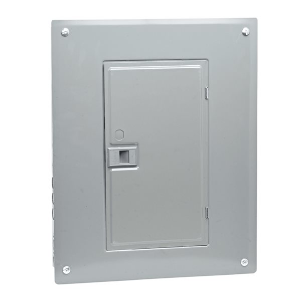 Square D Grey Metal Indoor 100 A Main Lugs Panel Load Centre / 12 Spaces and 24 Circuits