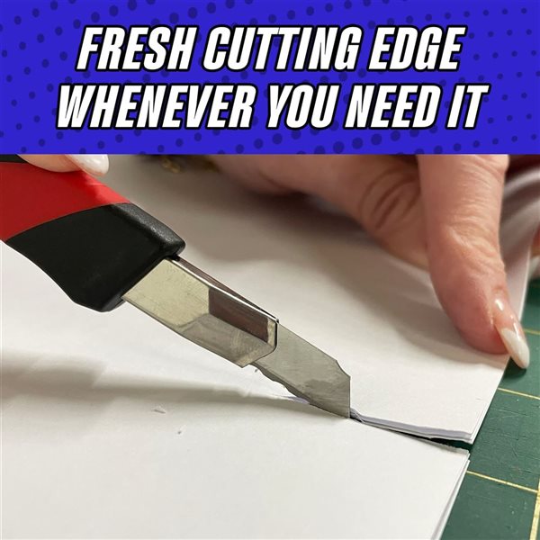 Rapid Edge 50-Pack 9 mm Serrated Snap-Off Blades