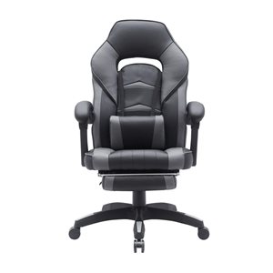 Chaise de jeu Bentley de Brassex, noir/gris