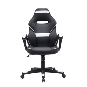 Chaise de jeu Layne de Brassex, noir/blanc