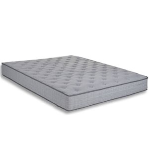 Brassex 9-in Queen Mattress with Pocketed Coils