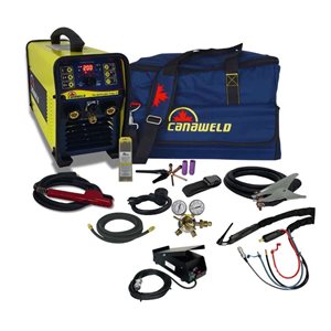 Canaweld TIG AC/DC 201 Pulse Gold Package Welder