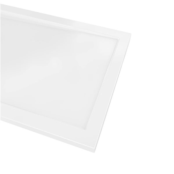 Streamline 60 x 32-in Polypropylene Alcove Shower Base w/ Included Left Drain - Glossy White