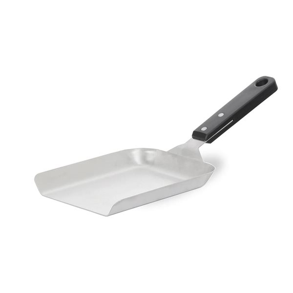 LE MARQUIER Maxi Edged Spatula in Stainless Steel - 6-in Wide