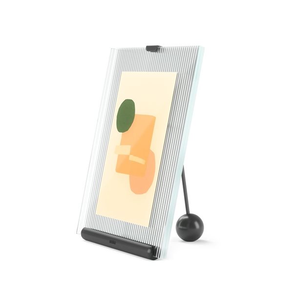 Umbra Flute Metal Picture Frame - Black