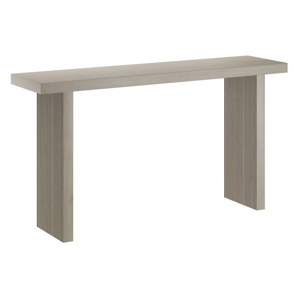 Hailey Home Soren 55-in Wide Rectangular Console Table - Alder White