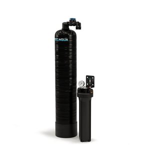 Adoucisseur d'eau sans sel PRO-SCI PRO+AQUA résidentiel  à filtration au charbon en 1 étape, débit élevé 10,31 gal/min