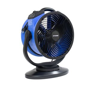 Ventilateur de plancher oscillant brasseur d'air XPOWER multifonctionnel industriel 14 po