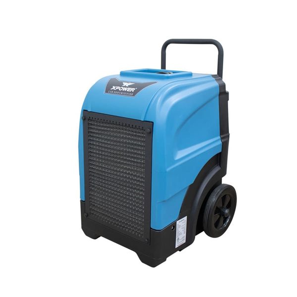 XPOWER 165 PPD/280 PPD LGR Dehumidifier with Automatic Purge Pump and Drainage Hose