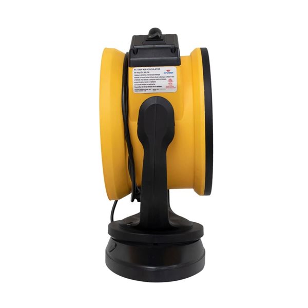 XPOWER Pro 11-in Multipurpose Air Circulator Utility Box Fan with Oscillating Feature
