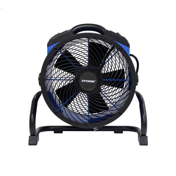 XPOWER Pro 14-in Multipurpose Air Circulator Utility Box Fan with Daisy Chain