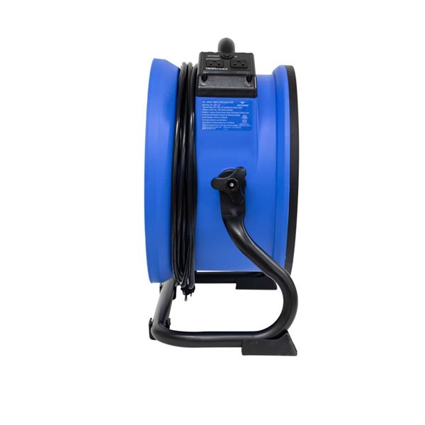 XPOWER Pro 14-in Multipurpose Air Circulator Utility Box Fan with Daisy Chain