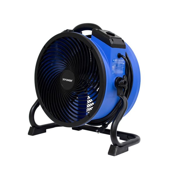 XPOWER Pro 14-in Multipurpose Air Circulator Utility Box Fan with Daisy Chain