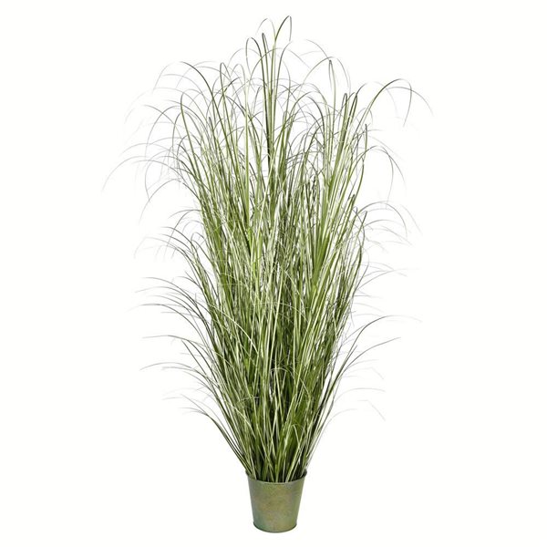 Vickerman 72-in Artificial Potted Native Green Grass