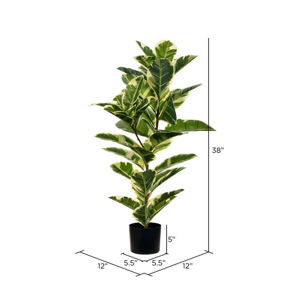 Vickerman 38-in Artificial Potted Real Touch Dieffenbachia