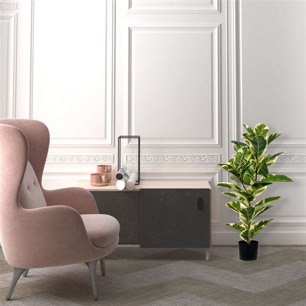 Vickerman 38-in Artificial Potted Real Touch Dieffenbachia