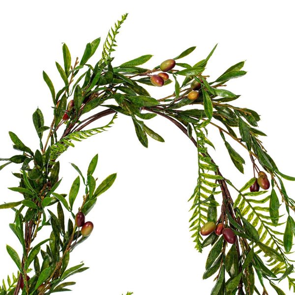 Vickerman 22-in Artificial Green Olive Garland