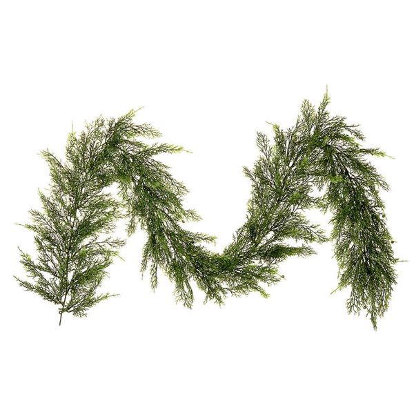 Vickerman 75-in Artificial Cedar Garland