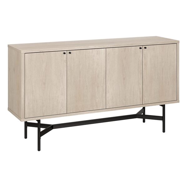 Hailey Home Richmond 58 W x 32-in H Alder White Composite Modern Rectangular Sideboard