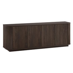 Hailey Home Canton Rectangular TV Stand for TV's up to 75-in - Alder Brown