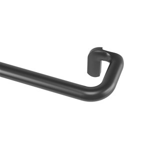 Umbra Twilight 30-in Long Steel Expandable Blackout Wrap-Around Curtain Rod - Black