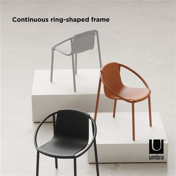 Umbra Ringo Stackable Casual Contemporary Armchair - Sierra