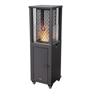 EnerG+ 23,400 BTU Outdoor Floorstanding Wood Pellet Patio Heater