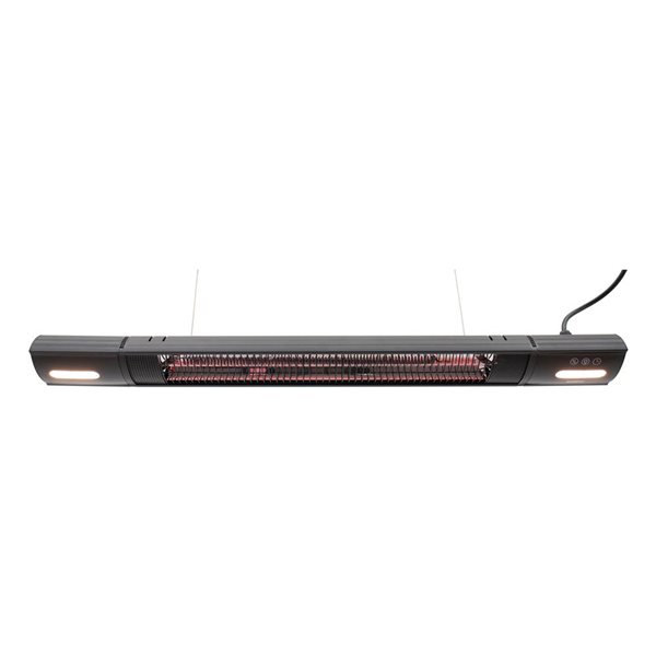 EnerG+ 5,100 BTU 37-in W Outdoor Wall-Mount Infrared Electric Patio Heater with Remote