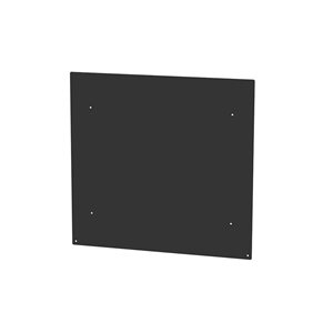 Habillage arrière LE MARQUIER Signature noir pour meuble de cuisine