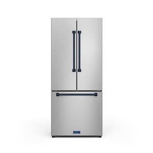 Thor Kitchen Gordon Ramsay  30-in French Door Refrigerator with Ice Maker - Stainless Steel/Navy Blue