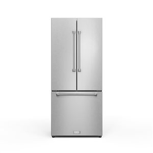 Thor Kitchen Gordon Ramsay  30-in French Door Refrigerator with Ice Maker - Stainless Steel