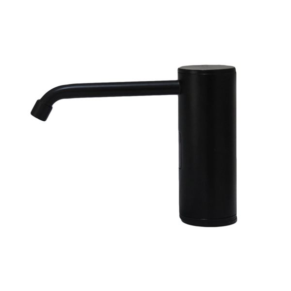 Frost Matte Black Metal Deck-Mount Automatic Liquid Soap/Sanitizer Dispenser