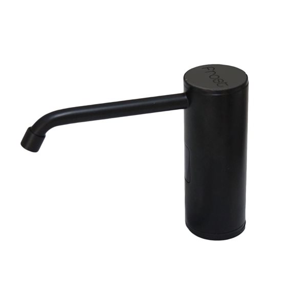 Frost Matte Black Metal Deck-Mount Automatic Liquid Soap/Sanitizer Dispenser