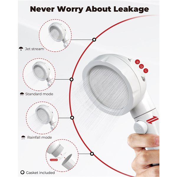 Camplux 1.32-GPM Portable Outdoor Tankless Water Heater with Shower Kit 34K-BTU White