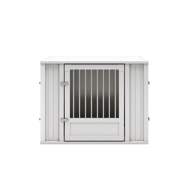 New Age Pet Flexidoor Medium Pet Crate - Antique White