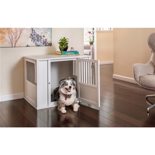 New Age Pet Flexidoor Medium Pet Crate - Antique White