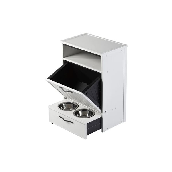 New Age Pet Brea Dinner Pantry - Antique White