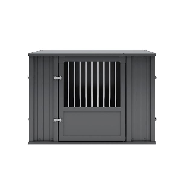 New Age Pet Flexidoor Large Pet Crate - Espresso