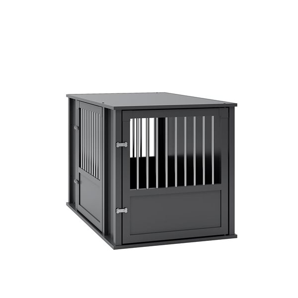 New Age Pet Flexidoor Large Pet Crate - Espresso