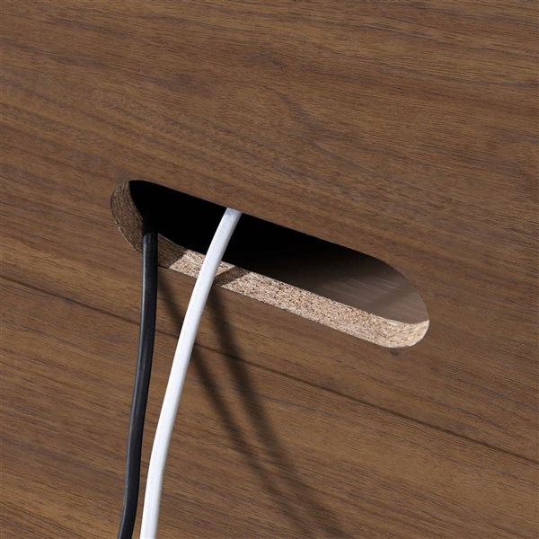 Hailey Home Alston 28 W x 32 H x 14-in D Satin Walnut Rectangular Accent Cabinet Sideboard