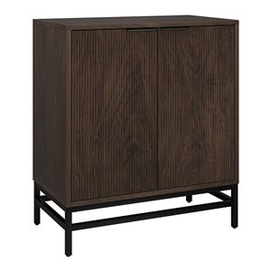 Hailey Home Montello 28 W x 32 H x 16-in D Alder Brown Rectangular Accent Cabinet Sideboard
