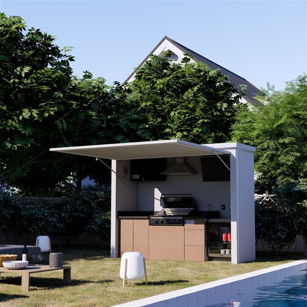 Habitat28 ELEV8 Platinum Modern Modular Outdoor BBQ Kitchen  - XL