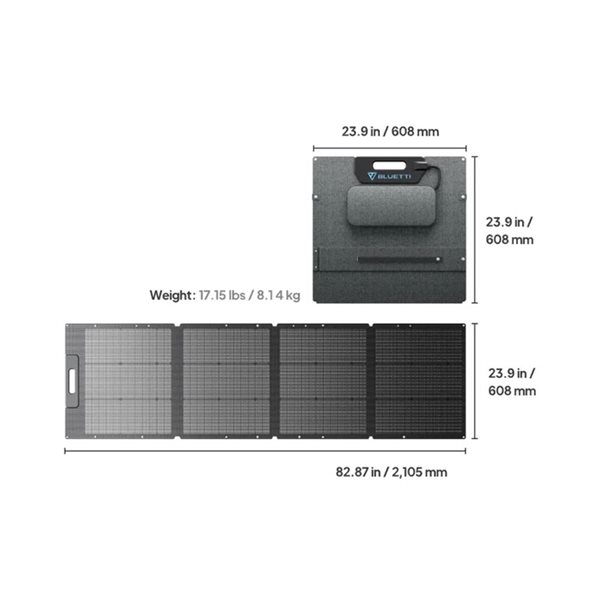 BLUETTI SP200L Portable Foldable Solar Panel - 200 W