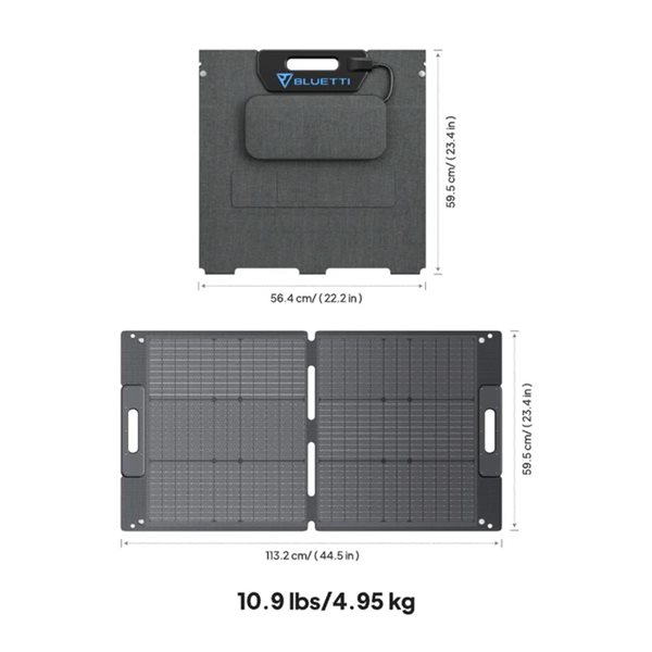 BLUETTI SP100L Portable Foldable Solar Panel - 100 W